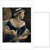 Painting of a Woman Loading a Rifle by Anonymous