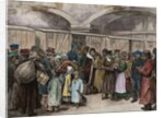 Sketch of Jews Being Ordered from Their Homeland in Russia by B. Baruch