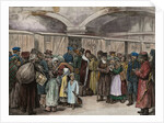 Sketch of Jews Being Ordered from Their Homeland in Russia by B. Baruch
