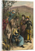 Phrenologist and Women on Mountain Trail by Anonymous