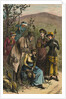 Phrenologist and Women on Mountain Trail by Anonymous
