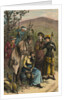 Phrenologist and Women on Mountain Trail by Anonymous