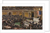 Woodrow Wilson Speaking to Congress in July Nineteen Eighteen by Anonymous
