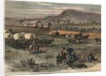 Railroad Building On The Great Plains by A.R. Waud