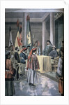 The Emperor of China Receiving the Ambassador of France by Anonymous