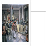 The Emperor of China Receiving the Ambassador of France by Anonymous