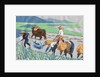 Asians Working in Rice Paddy Field by Anonymous