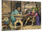 Johannes Kepler Talking with Rudolph II by Anonymous