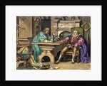 Johannes Kepler Talking with Rudolph II by Anonymous