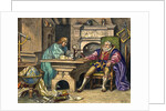 Johannes Kepler Talking with Rudolph II by Anonymous