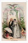 Cartoon on President Grover Cleveland's Political Marriage by Anonymous