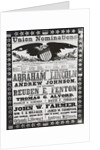 Early American Campaign Poster by Anonymous