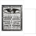 Early American Campaign Poster by Anonymous