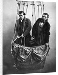 Men in Hot Air Balloon Basket by Anonymous