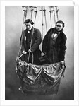 Men in Hot Air Balloon Basket by Anonymous
