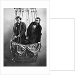 Men in Hot Air Balloon Basket by Anonymous