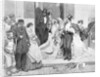 Poor Citizens Gazing at Well Dressed Patrons by Anonymous