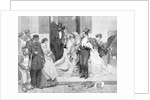 Poor Citizens Gazing at Well Dressed Patrons by Anonymous
