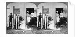 City Visitors Wait for 'Farm Fresh' Milk by Anonymous