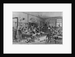 Children Playing Pranks in Rural School by Anonymous