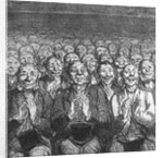 A Tremendous Success by Honore Victorin Daumier