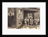 Worders Descending into Tunnel by Anonymous