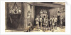 Worders Descending into Tunnel by Anonymous