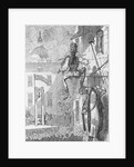 Cartoon Depicting Execution of Louis XVI by Anonymous