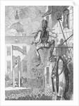 Cartoon Depicting Execution of Louis XVI by Anonymous