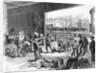 Workers Unloading Fish by Anonymous
