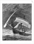 Grandee Ship Witnessing Meteor by Anonymous