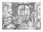 Guilds Working in Goldsmith Shop by Anonymous
