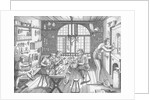 Guilds Working in Goldsmith Shop by Anonymous