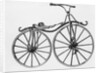 American Boneshaker Bicycle of the 19th Century by Anonymous