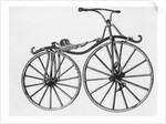 American Boneshaker Bicycle of the 19th Century by Anonymous