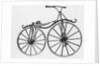American Boneshaker Bicycle of the 19th Century by Anonymous