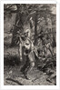 Woodcut Entitled Death of Tecumseh by Anonymous