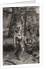 Woodcut Entitled Death of Tecumseh by Anonymous
