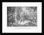 Champlain Fighting Indians by Anonymous