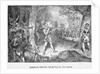 Champlain Fighting Indians by Anonymous