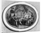 Voltaire Eating Breakfast by Anonymous