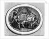 Voltaire Eating Breakfast by Anonymous