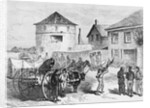 Print of Manitoba Traders in 1879 by William A. Rogers
