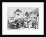 Print of Manitoba Traders in 1879 by William A. Rogers