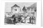 Print of Manitoba Traders in 1879 by William A. Rogers