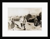 Flax Farmers Resting Taking Moment of Rest by Anonymous