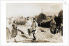 Flax Farmers Resting Taking Moment of Rest by Anonymous