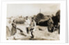 Flax Farmers Resting Taking Moment of Rest by Anonymous