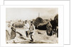 Flax Farmers Resting Taking Moment of Rest by Anonymous