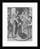 Copy of a 15th-Century Stained Glass Window in Tournai Cathedral Showing the Bishop of Tournai Receiving the Tithe of Beer by Anonymous